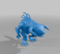 RLCraft Shade/Chaos Serpent 3D model