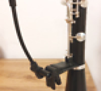 Clarinet Microphone Holder 3D model