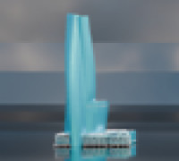 Crown Sydney (One Barangaroo) 3D model