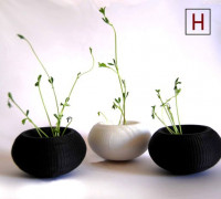 Cute flower pot 3D model