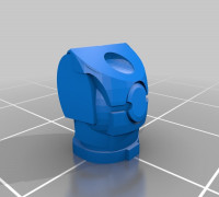 Space Communist Torso Proxy 3D model