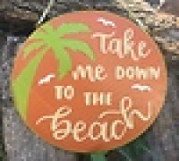 Sumayah's Beach Sign 3D model