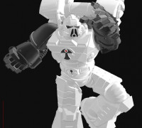 Gue'Ron'Vesa Legs 3D model