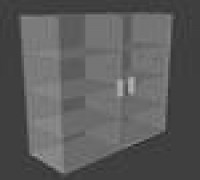 Lasercut 3mm Display Case/Rack 3D model