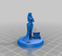 red dragon & human form 3D model