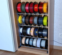 Filament spool rack 3D model