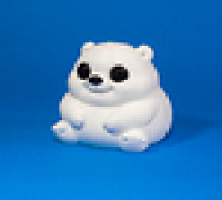 Baby Polar bear 3D model