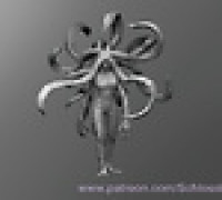 Large Deep One ver3 3D model