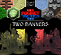 Pocket-Tactics: Two Banners 3D model