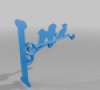 Doggy LampPost with Turtle 3D model