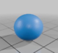 tabletop bowling 3D model