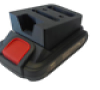 Graphite battery holder 3D model