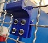 Yaskawa YRC1000 Panel Holder 3D model