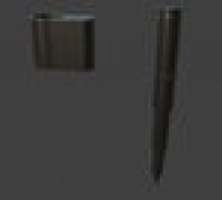 Fixing Stake For Umbrella 3D model