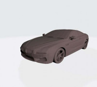 Bmw M6 3D Model for Print 3D model