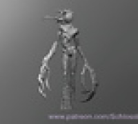 Animated Dream 3D model