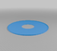 Disc for lamp frame 3D model