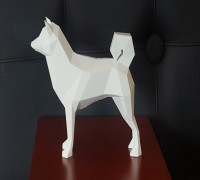 Low Poly Doge 3D model