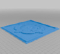Ceiling Medalion Tile 3D model