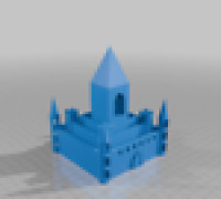 dark castle 3D model