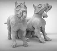 War dogs x3 3D model