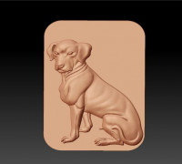 dog 3D model