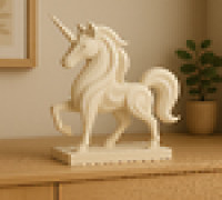 https://cults3d.com/en/3d-model/art/minimalist-abstract-unicorn-sculpture 3D model