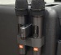 JBL Wireless MIcrophone Receiver Holder 3D model
