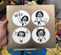 Ozzy Osborne coaster set 3D model