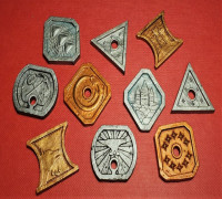 Coins 5e - Dungeons & Dragons multiple versions 3D model