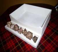 Dice Holder 3D model