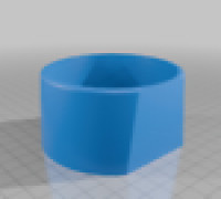 Cup Holder Insert (Blazer) 3D model