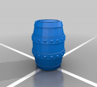 Dungeons & Dragons Barrel 3D model