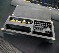 D&D Dice Tray & Spell Tracker 3D model