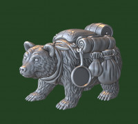 Pack Bear 3D model