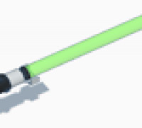 Yoda's Lightsabre 3D model