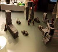 D&D - Rocks 3D model
