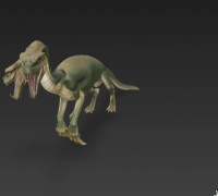 Dreadmaw - Twin Terror Beast 3D model