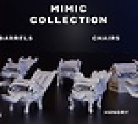 Mimic Collection (DND / TTRPG) 3D model
