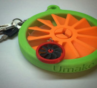 Propeller keychain 3D model