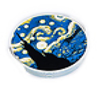 Starry Night Coasters 3D model