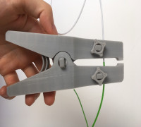 Fillament Welding Clamp 3D model