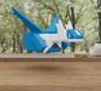 Latios Pokemon Multipart 3D model