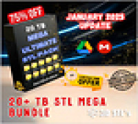 Mega Premium STL Pack 20 TB 3D model