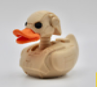 B1 Battle Droid Duck 3D model