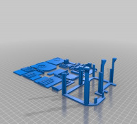 40k imperial bunker 3D model