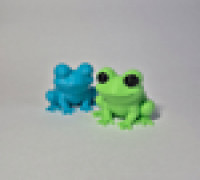 Cute Green Tree Frog! 3D model