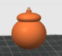 Acorn Ornaments 3D model