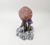 Giant Mushrooms 3D model