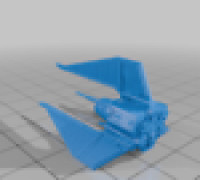 TIE Phantom Remix 3D model